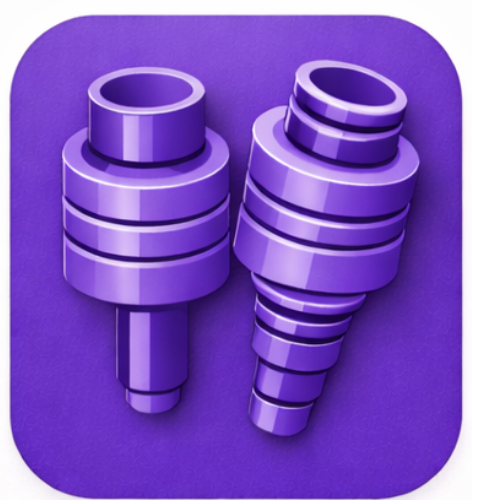 Valves purple
